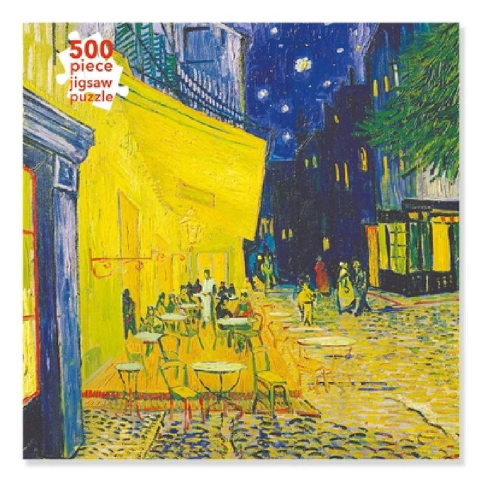 Adult Jigsaw Puzzle Vincent Van Gogh: Café Terrace (500 Pieces): 500-Piece Jigsaw Puzzles