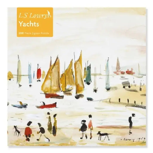 Adult Jigsaw Puzzle L.S. Lowry: Yachts (500 Pieces): 500-Piece Jigsaw Puzzles by Flame Tree Studio
