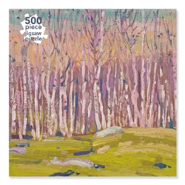 Adult Jigsaw Puzzle Tom Thomson: Silver Birches (500 Pieces): 500-Piece Jigsaw Puzzles by Flame Tree Studio