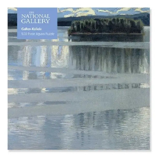Adult Jigsaw Puzzle National Gallery: Lake Keitele by Akseli Gallen-Kallela (500 Pieces): 500-Piece Jigsaw Puzzles by Flame Tree Studio