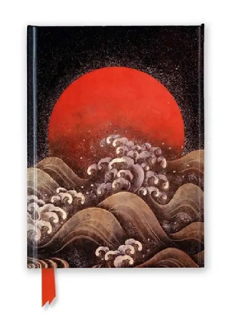 Sun and Sea Lacquer Screen (Foiled Journal) by Flame Tree Studio