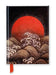Sun and Sea Lacquer Screen (Foiled Journal) by Flame Tree Studio
