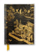 Chinese Lacquer Black & Gold Screen (Foiled Journal) by Flame Tree Studio