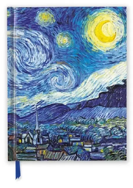 Vincent Van Gogh: The Starry Night (Blank Sketch Book) by Flame Tree Studio