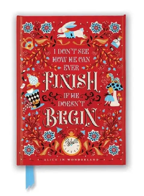 Jenny Zemanek: Alice's Adventures in Wonderland (Foiled Journal) by Flame Tree Studio