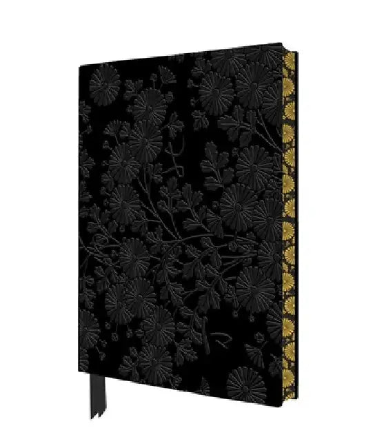 Uematsu Hobi: Box Decorated with Chrysanthemums Artisan Art Notebook (Flame Tree Journals) by Flame Tree Studio