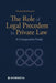 The Role of Legal Precedent in Private Law: A Comparative Study by Hunter Hargraves
