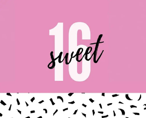 Happy 16th Birthday Guest Book (Landscape Hardcover): Sweet Sixteen Guest book, party and birthday celebrations decor, memory book, 16th birthday, hap by Lulu and Bell