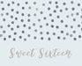 Happy 16th Birthday Guest Book (Landscape Hardcover): Sweet Sixteen Guest book, party and birthday celebrations decor, memory book, 16th birthday, hap by Lulu and Bell