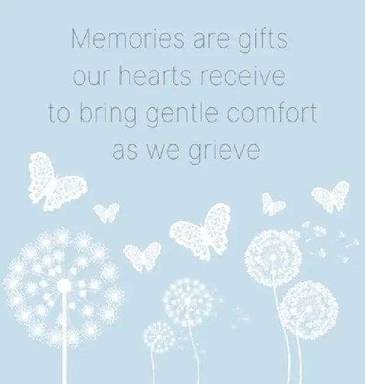 In Loving Memory Book to sign (Hardback cover) by Lulu and Bell