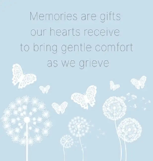 In Loving Memory Book to sign (Hardback cover) by Lulu and Bell