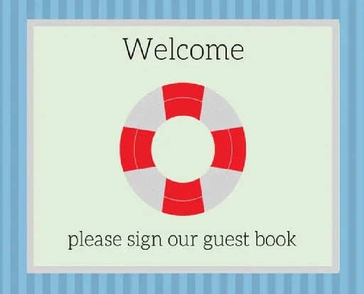 Guest Book for vacation home (Hardcover) by Lulu and Bell
