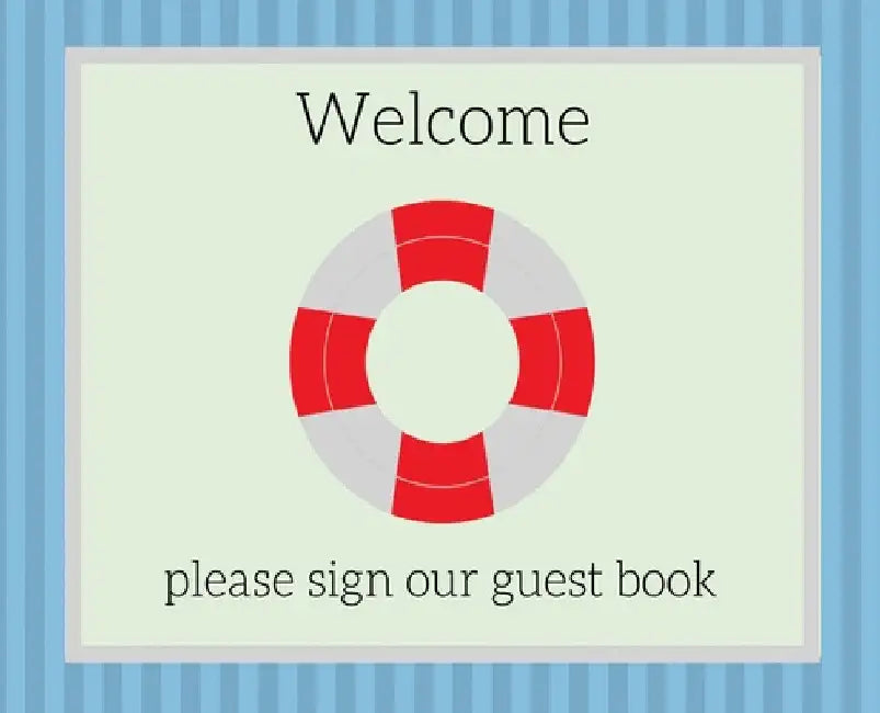 Guest Book for vacation home (Hardcover) by Lulu and Bell