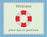 Guest Book for vacation home (Hardcover) by Lulu and Bell