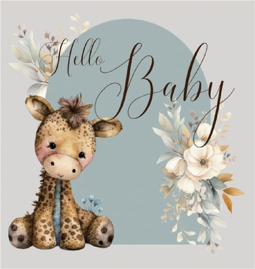 Hello Baby, Baby Shower Guest Book (hardback) by Lulu and Bell