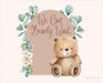 Bear Baby Shower hardback Guest Book (landscape) by Lulu and Bell