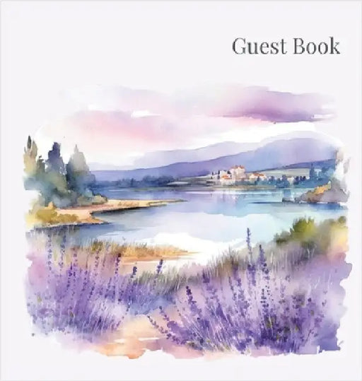 Guest book (hardback), comments book, guest book to sign, vacation home, holiday home, visitors comment book by Bell, Lulu and