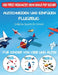 Einfaches Basteln für Kinder: Ausschneiden und Einfügen - Flugzeug by Jessica Windham