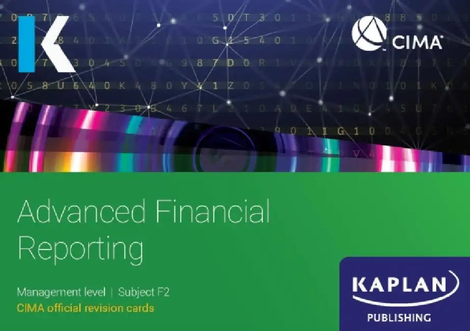 F2 ADVANCED FINANCIAL REPORTING - REVISION CARDS by KAPLAN