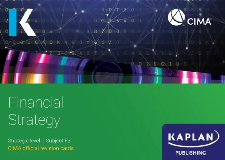 F3 FINANCIAL STRATEGY - REVISION CARDS by KAPLAN