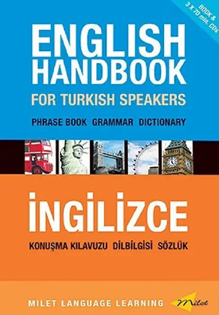 English-Turkish Phrase Book Grammar Dicitonary by B. Orhan Dogan