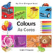 My First Bilingual Book-Colours (English-Portuguese) by Milet Publishing