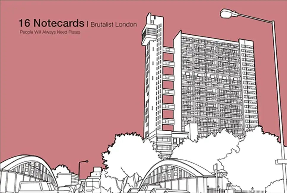 Brutalist London: 16 Notecards by Robin Farquhar
