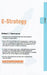 E-Strategy by Michael J. Cunningham