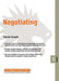 Negotiating: Leading 08.05 by Patrick Forsyth