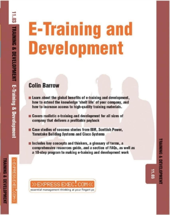 E-Training and Development: Training and Development 11.3 by Ann Thompson