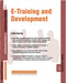 E-Training and Development: Training and Development 11.3 by Ann Thompson