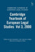 Cambridge Yearbook of European Legal Studies: Volume 3, 2000 by University of Cambridge