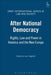 After National Democracy: Rights Law and Power in America and the New Europe by Lars Tragardh