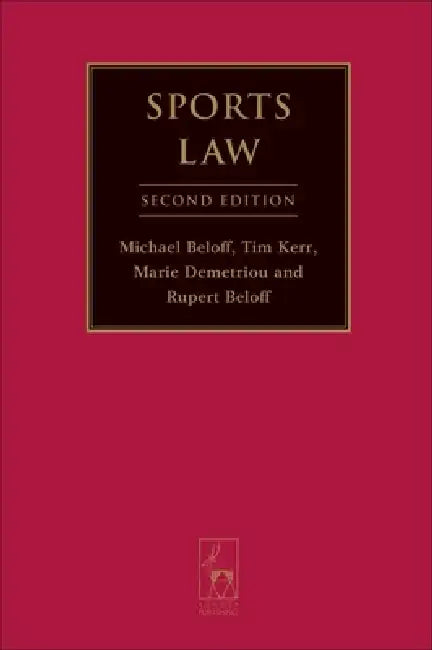 Sports Law: Second Edition by Michael Beloff
