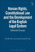 Human Rights, Constitutional Law and the Development of the English Legal System: Selected Essays by Derry Irvine