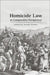 Homicide Law in Comparative Perspective by Jeremy Horder