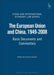 The European Union and China, 1949-2008: Basic Documents and Commentary by Francis G. Snyder
