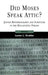 Did Moses Speak Attic? by Lester L. Grabbe