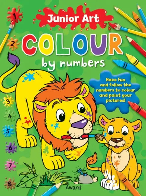 Colour by Numbers - Pirate: Featuring a Picture of the Finished Page for Extra Guidance by Anna Award