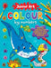 Colour by Numbers - Shark: Featuring a Picture of the Finished Page for Extra Guidance by Anna Award