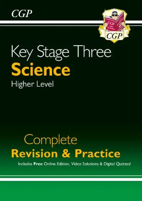 KS3 Science Complete Revision & Practice – Higher (includes Online Edition, Videos & Quizzes) by CGP Books