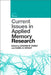Current Issues in Applied Memory Research by Graham M. Davies, Daniel B. Wright