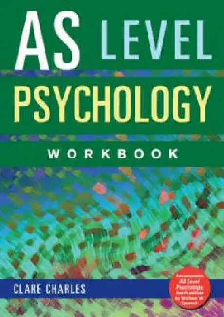 As Level Psychology Workbook by Clare Charles