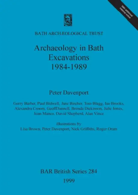 Archaeology in Bath by Peter Davenport