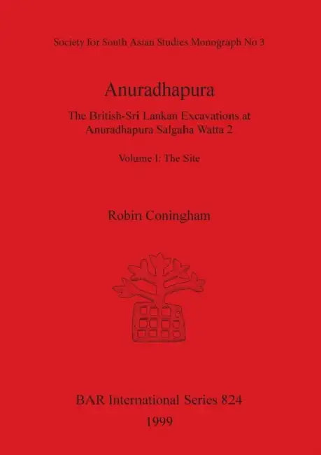Anuradhapura: The British-Sri Lankan Excavations at Anuradhapura Salgaha Watta 2. Volume I: The Site by Robin Coningham