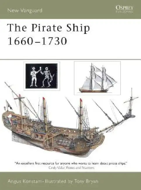 The Pirate Ship 1660-1730 by Angus Konstam