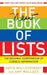 The New Book of Lists: The Original Compendium of Curious Information by David Wallechinsky