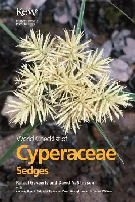 World Checklist of Cyperaceae by Rafaël Govaerts, Simpson David