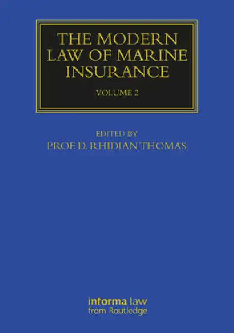 Modern Law of Marine Insurance by Rhidian Thomas