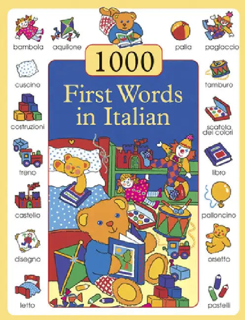 1000 Italian First Words by Susie Lacome